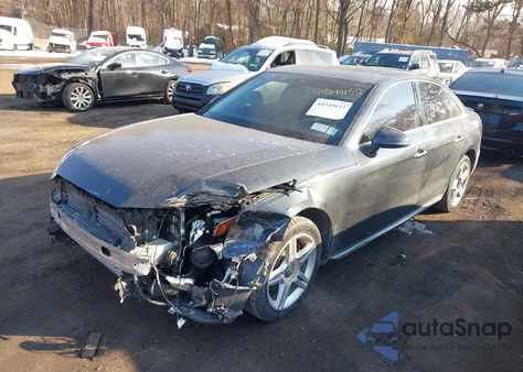 2021 Audi A4 Premium 40 Tfsi Quattro S Tronic из США, поврежденный, VIN WAUABAF43MN007464